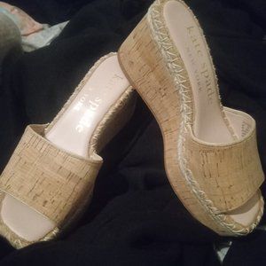 Kate Spade Cosette Mule cork and light pink